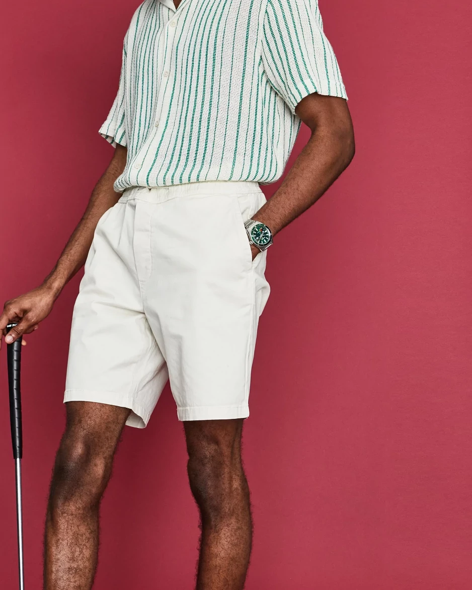 Tee Time Mickey Green Dial Stainless Steel Bracelet AW1595-78W